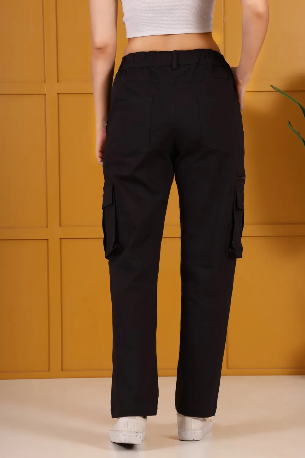 Essential Cargo Pants Women – Relaxed Fit – Dusty Grey